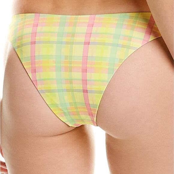 NWT Dippin' Daisy's Reversible Nocturnal Plaid Bikini Bottom size Large - Picture 7 of 16